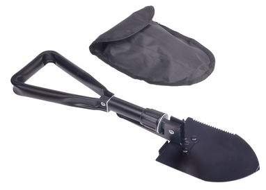 Складная лопата SCOOP с сумкой, цвет чёрный - 56-0601052- Фото №2