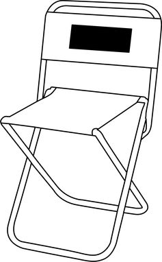 Складной стул TAKEOUT, цвет синий - 56-0603521- Фото №3