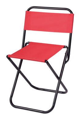 Складной стул TAKEOUT, цвет красный - 56-0603522- Фото №1