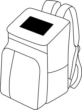 Рюкзак для пикника LEISURE DAY, цвет серый, чёрный - 56-0604080- Фото №3