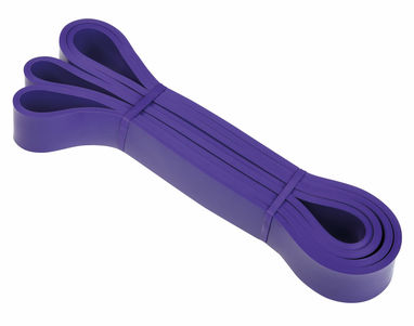 Фитнес- резинка для упражнений STRONG POWER, нагрузка ок.15,9-38,6 kg, цвет фиолетовый - 56-0605052- Фото №3