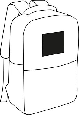 Рюкзак PRAGUE, цвет светло-серый - 56-0819662- Фото №3