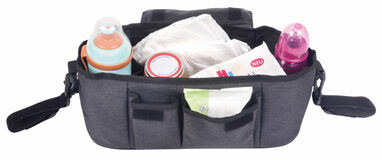 Сумка для детской коляски BABY AID антрацит - 56-0890015- Фото №2
