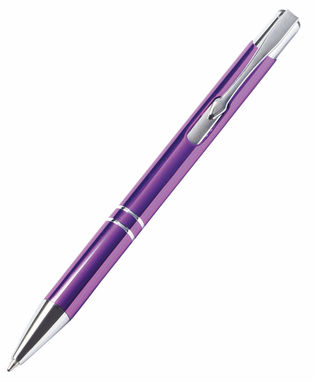 Шариковая ручка из алюминия TUCSON, цвет фиолетовый - 56-1102169- Фото №1