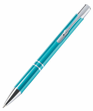 Шариковая ручка из алюминия TUCSON, цвет бирюзовый - 56-1102170- Фото №1