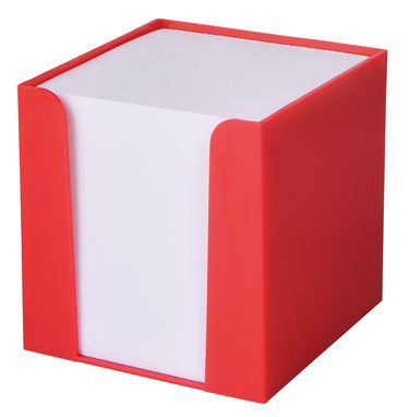 Мемо-куб NEVER FORGET, колір червоний - 56-1103319- Фото №1
