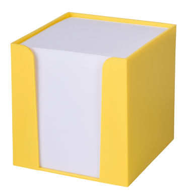 Мемо-куб NEVER FORGET, колір жовтий - 56-1103320- Фото №1