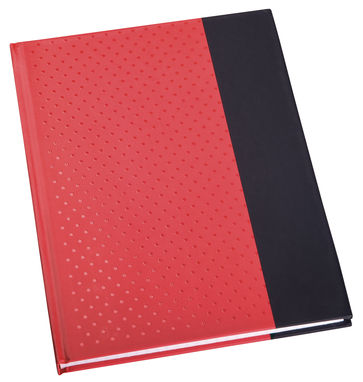 Блокнот SIGNUM формата DIN A5, цвет красный - 56-1103323- Фото №1