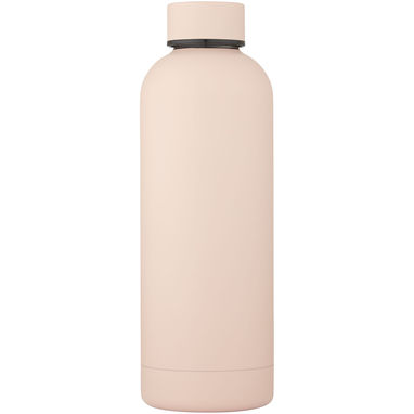 Spring Медная бутылка объемом 500 мл с вакуумной изоляцией, цвет бледно-розовый - 10071240- Фото №3