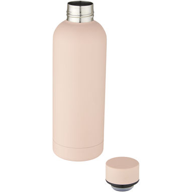 Spring Медная бутылка объемом 500 мл с вакуумной изоляцией, цвет бледно-розовый - 10071240- Фото №4