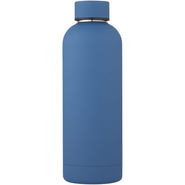 Spring Медная бутылка объемом 500 мл с вакуумной изоляцией, цвет синий - 10071252- Фото №3