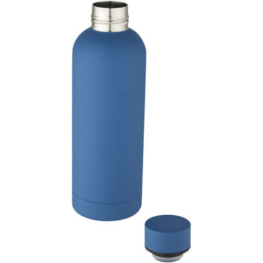 Spring Медная бутылка объемом 500 мл с вакуумной изоляцией, цвет синий - 10071252- Фото №4