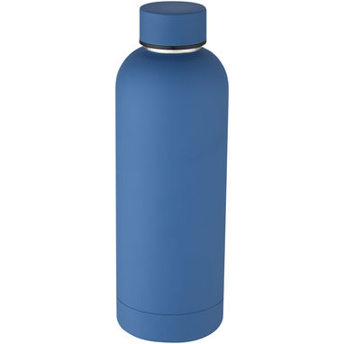 Spring Медная бутылка объемом 500 мл с вакуумной изоляцией, цвет синий - 10071252- Фото №5