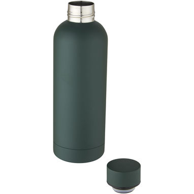 Spring Медная бутылка объемом 500 мл с вакуумной изоляцией, цвет зеленый - 10071264- Фото №4