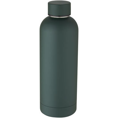 Spring Медная бутылка объемом 500 мл с вакуумной изоляцией, цвет зеленый - 10071264- Фото №5