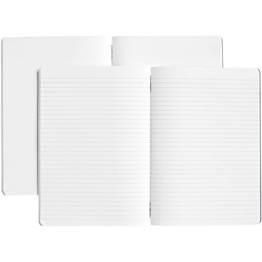 Комплект з двох блокнотів Karst® формату A5 з аркушами з кам'яного паперу, колір світло-синій - 10779250- Фото №6