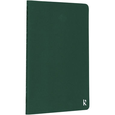 Карманная записная книжка-блокнот с мягкой обложкой Karst® формата A6, листы без линования, цвет темно-зеленый - 10779964- Фото №4