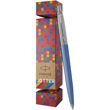 Подарунковий набір з ручкою Jotter Cracker, колір синій - 10780052- Фото №4