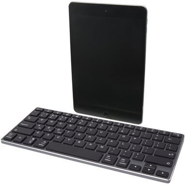 Hybrid Bluetooth-клавіатура AZERTY, колір суцільний чорний - 12421690- Фото №5