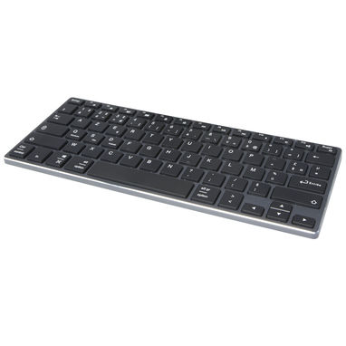 Hybrid Bluetooth-клавіатура AZERTY, колір суцільний чорний - 12423590- Фото №1