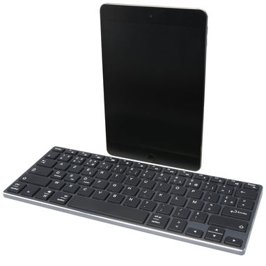 Hybrid Bluetooth-клавіатура AZERTY, колір суцільний чорний - 12423590- Фото №5
