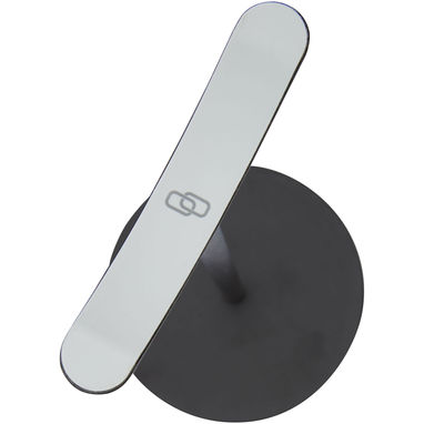 Алюмінієва підставка для навушників Rise, колір суцільний чорний - 12424490- Фото №6