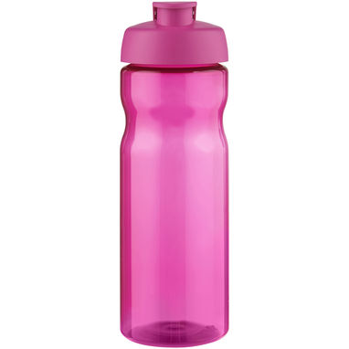 Спортивна бутилка H2O Base® об'ємом 650 мл з відкидаючою кришкою, колір фуксія - 21004527- Фото №2