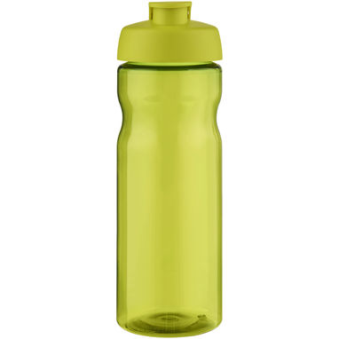 Спортивна бутилка H2O Base® об'ємом 650 мл з відкидаючою кришкою, колір лаймовий - 21004529- Фото №2
