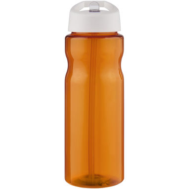 Спортивная бутылка H2O Base® объемом 650 мл с крышкой-носиком, цвет оранжевый, белый - 21004934- Фото №2