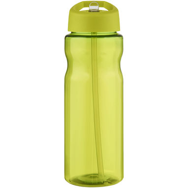 Спортивна бутилка H2O Base® об'ємом 650 мл з кришкою-носиком, колір лаймовий - 21004963- Фото №2