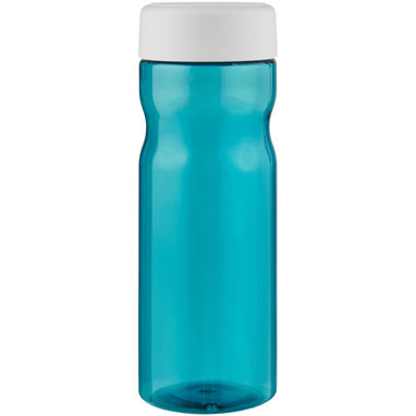 H2O Base 650 мл пляшка з кришкою для води, що закручується, колір аква, білий - 21043119- Фото №2