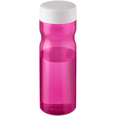 H2O Base 650 мл пляшка з кришкою для води, що закручується, колір фуксфя, білий - 21043121- Фото №1