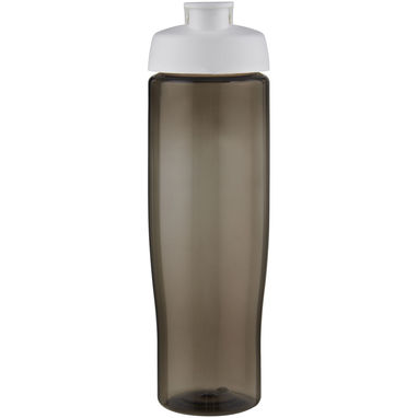 Спортивная бутылка H2O Active® Eco Tempo объемом 700 мл с откидывающейся крышкой, цвет белый, темно-серый - 21044801- Фото №2