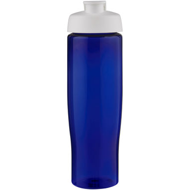 Спортивна пляшка H2O Active® Eco Tempo об'ємом 700 мл з кришкою, що відкидається., колір білий, синій - 21044803- Фото №2
