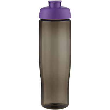 Спортивна пляшка H2O Active® Eco Tempo об'ємом 700 мл з кришкою, що відкидається., колір пурпурний, темно-сірий - 21044837- Фото №2
