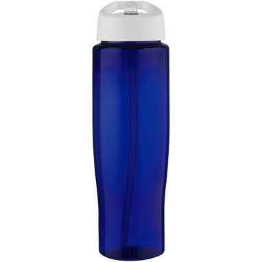 Спортивна пляшка H2O Active® Eco Tempo об'ємом 700 мл з кришкою-носиком, колір білий, синій - 21044903- Фото №2