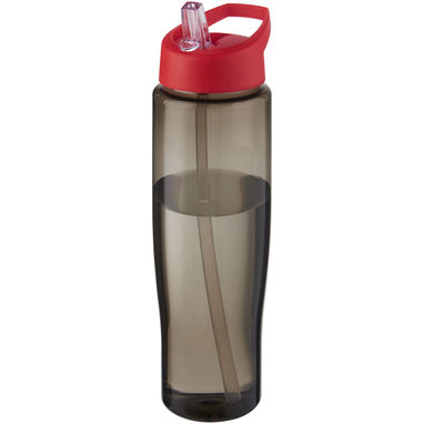 Спортивна пляшка H2O Active® Eco Tempo об'ємом 700 мл з кришкою-носиком, колір червоний, темно-сірий - 21044921- Фото №1