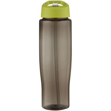 Спортивная бутылка H2O Active® Eco Tempo объемом 700 мл с крышкой-носиком, цвет лайм, темно-серый - 21044963- Фото №2