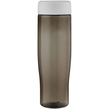 Пляшка для води H2O Active® Eco Tempo об'ємом 700 мл з кришкою, що закручується., колір білий, темно-сірий - 21045001- Фото №2