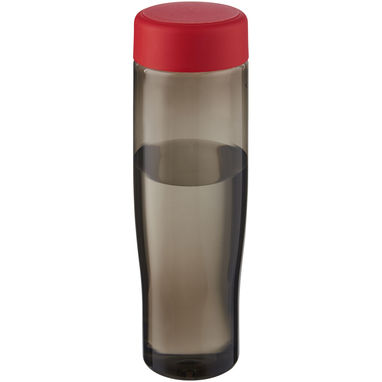 Пляшка для води H2O Active® Eco Tempo об'ємом 700 мл з кришкою, що закручується., колір червоний, темно-сірий - 21045021- Фото №1