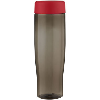 Пляшка для води H2O Active® Eco Tempo об'ємом 700 мл з кришкою, що закручується., колір червоний, темно-сірий - 21045021- Фото №2