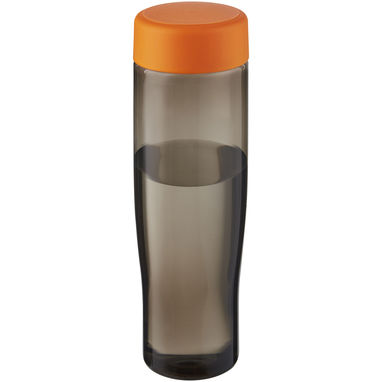 Бутылка для воды H2O Active® Eco Tempo объемом 700 мл с завинчивающейся крышкой, цвет оранжевый, темно-серый - 21045031- Фото №1