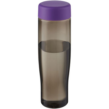 Бутылка для воды H2O Active® Eco Tempo объемом 700 мл с завинчивающейся крышкой, цвет пурпурный, темно-серый - 21045037- Фото №1