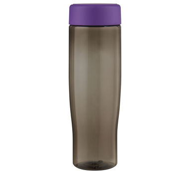 Пляшка для води H2O Active® Eco Tempo об'ємом 700 мл з кришкою, що закручується., колір пурпурний, темно-сірий - 21045037- Фото №2