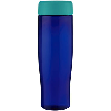Пляшка для води H2O Active® Eco Tempo об'ємом 700 мл з кришкою, що закручується., колір аква, синій - 21045051- Фото №2