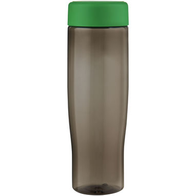 Пляшка для води H2O Active® Eco Tempo об'ємом 700 мл з кришкою, що закручується., колір зелений, темно-сірий - 21045061- Фото №2