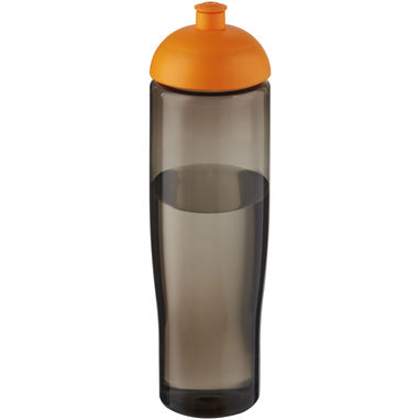 Спортивная бутылка H2O Active® Eco Tempo объемом 700 мл с куполообразной крышкой, цвет оранжевый, темно-серый - 21045131- Фото №1