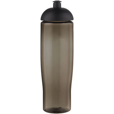 Спортивная бутылка H2O Active® Eco Tempo объемом 700 мл с куполообразной крышкой, цвет сплошной черный, темно-серый - 21045190- Фото №2