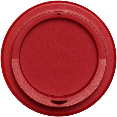Americano® Термокружка об'ємом 350 мл, колір червоний, суцільний чорний - 22000194- Фото №3
