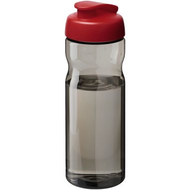 H2O Active® Eco Base Спортивная бутылка объемом 650 мл с откидывающейся крышкой, цвет красный, темно-серый - 22010021- Фото №1
